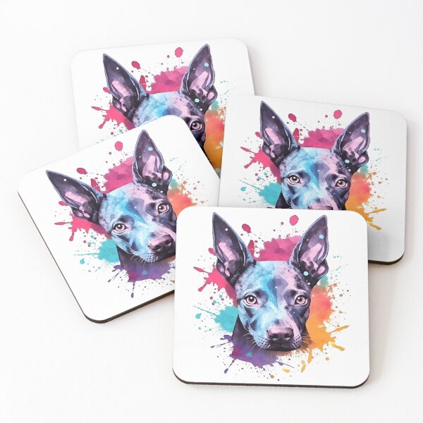 Artikelvorschau, Xoloitzcuintli | Farbenfrohes Aquarell-Design Nr. 3 entworfen und verkauft von MatsurexDesigns.