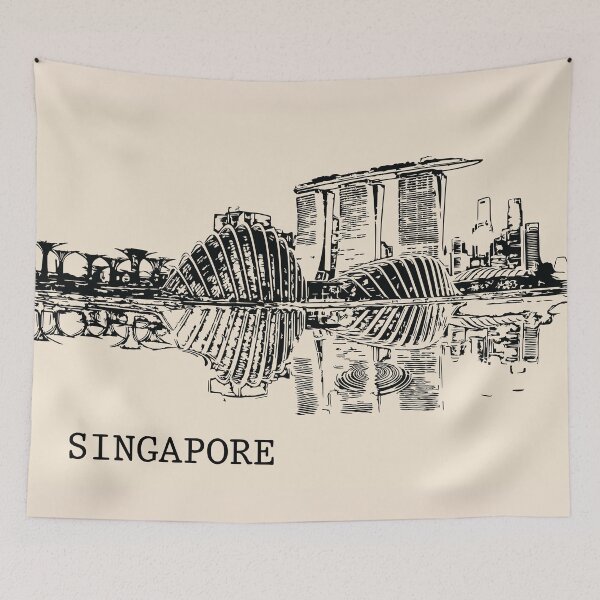 Artikelvorschau, Singapur entworfen und verkauft von Lakeric.