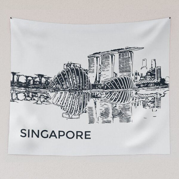 Artikelvorschau, Singapur entworfen und verkauft von Lakeric.