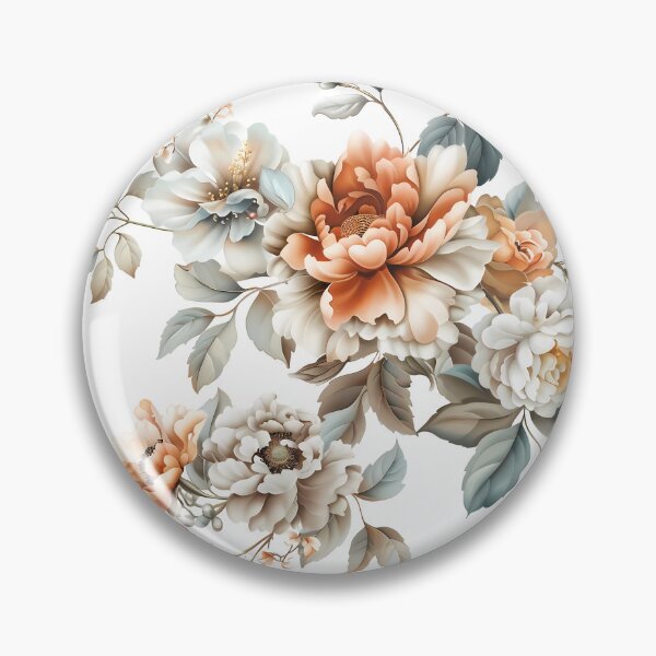 Item preview, Flowers Colorful vintage floral pattern designed and sold by Virginiia89.