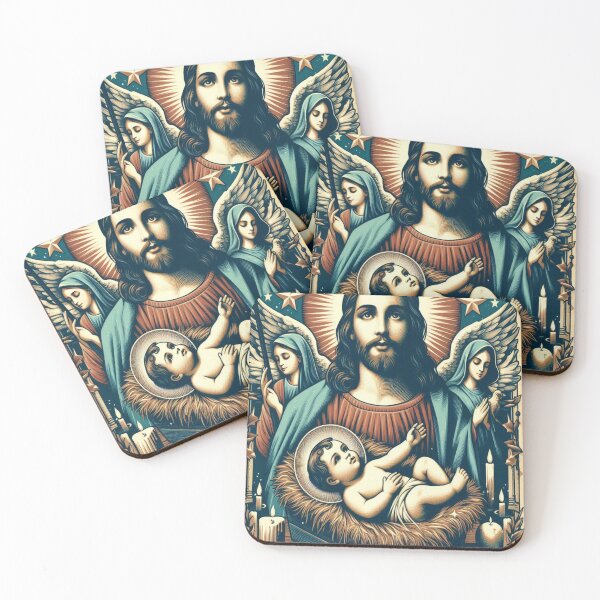 Item preview, Vintage Christmas Baby Jesus 3 designed and sold by harwoodkp.