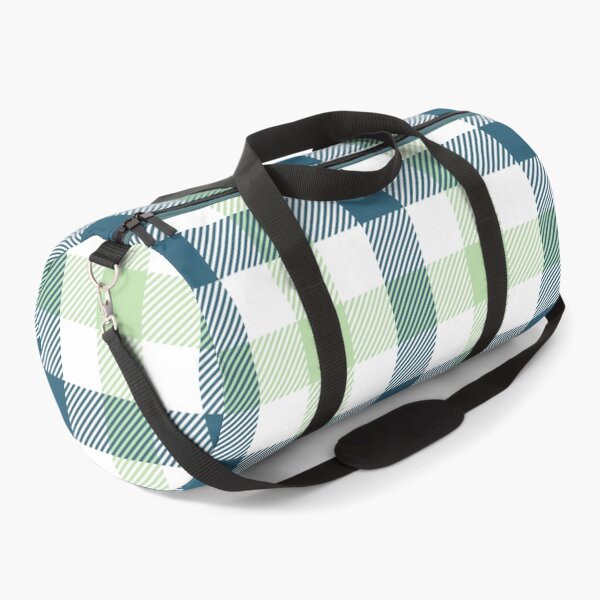 Item preview, Gingham Pattern in Teal, Mint, and White designed and sold by ModdiesColors.