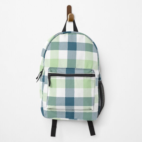 Item preview, Gingham Pattern in Teal, Mint, and White designed and sold by ModdiesColors.