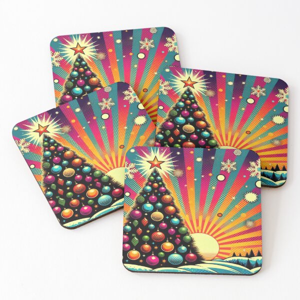 Item preview,  Cozy colorful christmas tree  ,Rbcozyholidays,CozyHolidays designed and sold by Expressions-Sel.