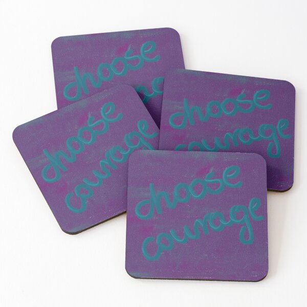 Item preview, CHOOSE COURAGE art word print designed and sold by nataliavandalia.