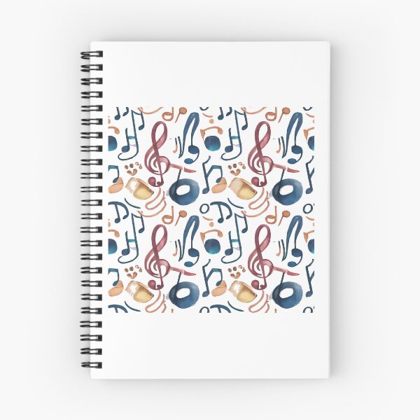 Item preview, Watercolor Music Notes Art designed and sold by NiftyWrx.