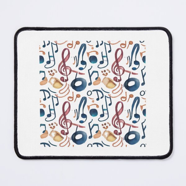 Item preview, Watercolor Music Notes Art designed and sold by NiftyWrx.