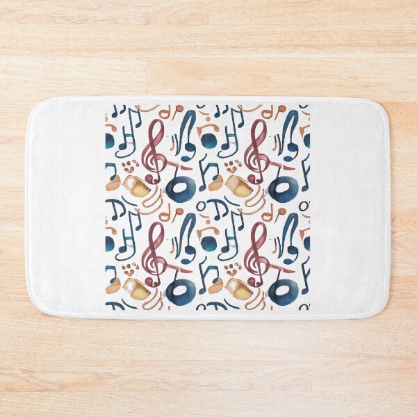 Item preview, Watercolor Music Notes Art designed and sold by NiftyWrx.