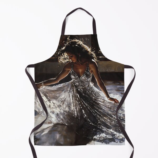 Item preview, Woman in a Silver Velvet Dress designed and sold by DigiCre8.