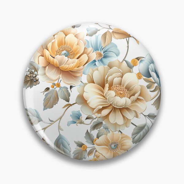 Item preview, Flowers Colorful vintage floral pattern designed and sold by Virginiia89.