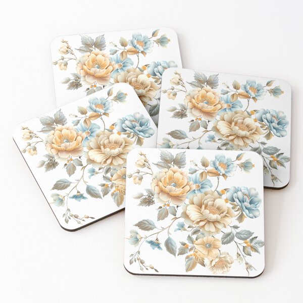 Item preview, Flowers Colorful vintage floral pattern designed and sold by Virginiia89.