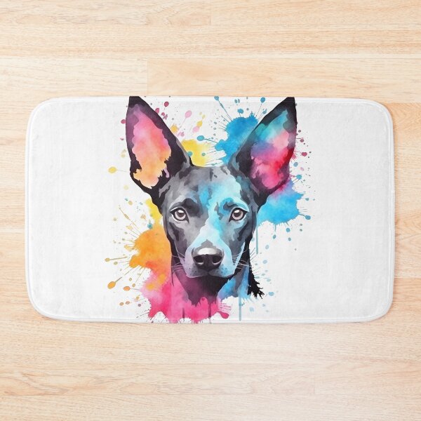 Item preview, Xoloitzcuintli | Colorful Watercolor Design #11 designed and sold by MatsurexDesigns.