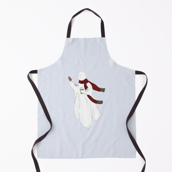 Item preview, Autumn ghost with leaf and coffee. designed and sold by Mauveink.