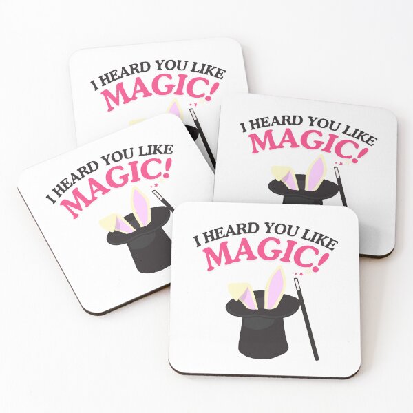 Item preview, "I heard you like Magic" - Red Wine Supernova, Chapel Roan [Black Hat] designed and sold by City Peach.