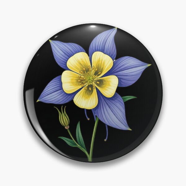 Item preview, Colorado Columbine Art designed and sold by MouseWisdom.