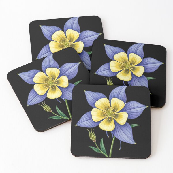 Item preview, Colorado Columbine Art designed and sold by MouseWisdom.