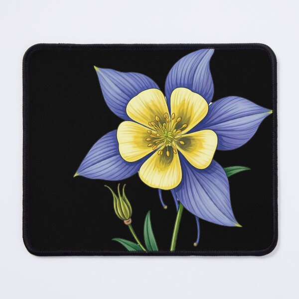 Item preview, Colorado Columbine Art designed and sold by MouseWisdom.