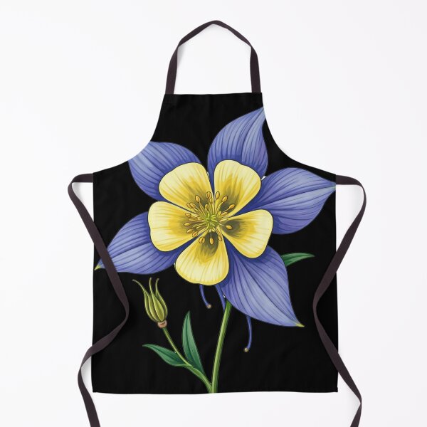 Artikelvorschau, Colorado Columbine Kunst entworfen und verkauft von MouseWisdom.