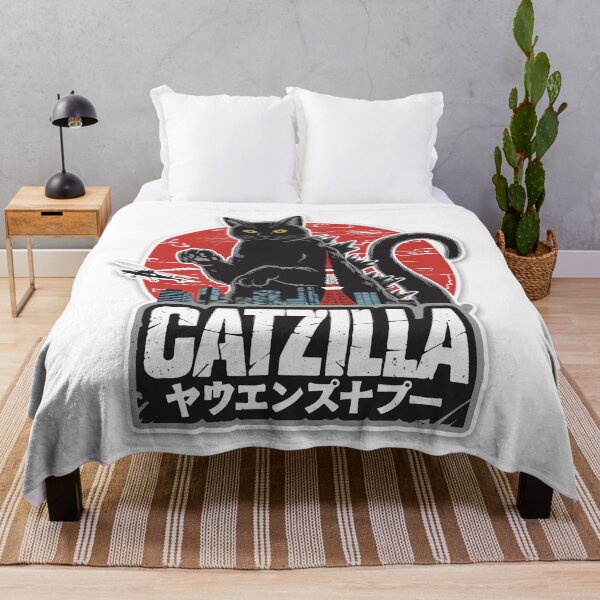 Item preview, Catzilla Vintage Monster Design designed and sold by NiftyWrx.