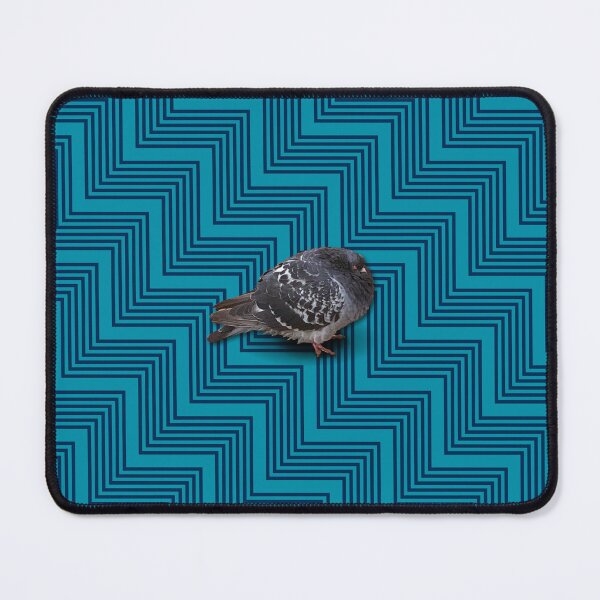 Item preview, Chubby Pigeon Retro Blue designed and sold by KerriKerri.