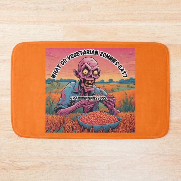 Item preview, What do Vegetarian Zombies Eat? 1 designed and sold by WheelieGdArt.