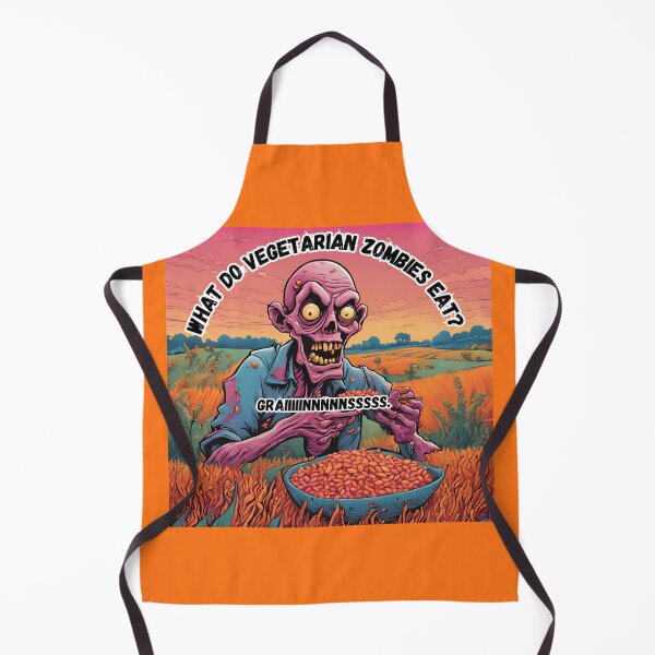 Item preview, What do Vegetarian Zombies Eat? 1 designed and sold by WheelieGdArt.