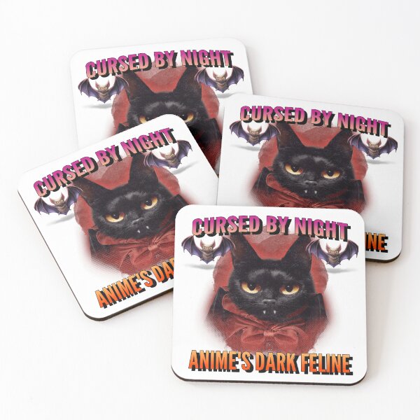 Item preview, "Cursed by Night: Anime's Dark Feline designed and sold by Pansies1.