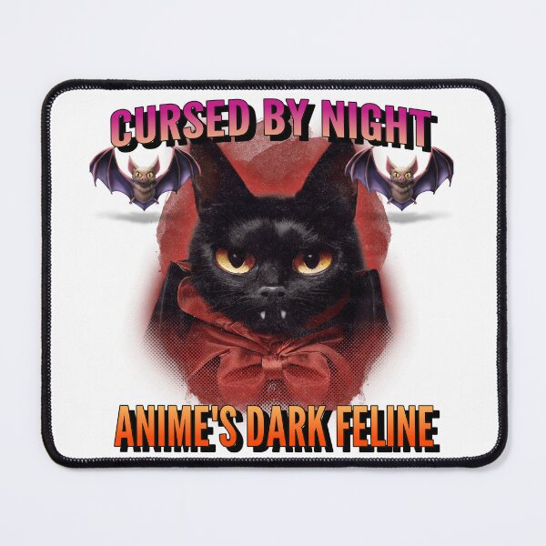 Item preview, "Cursed by Night: Anime's Dark Feline designed and sold by Pansies1.