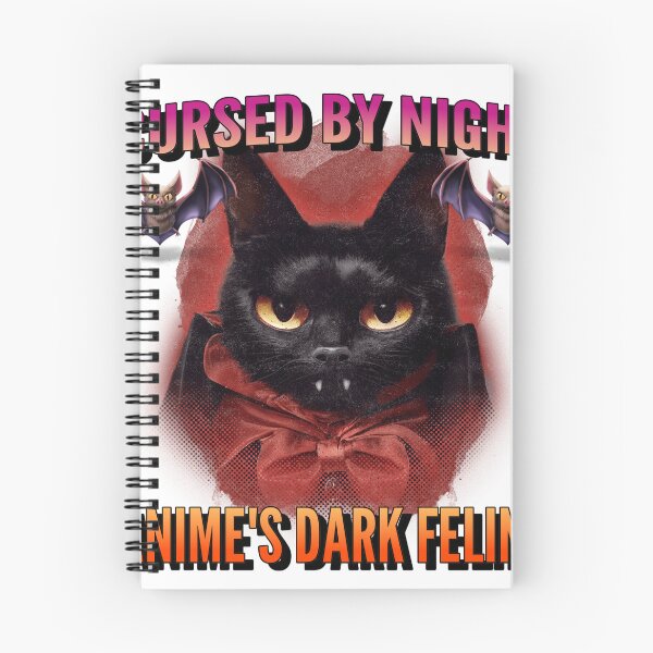 Item preview, "Cursed by Night: Anime's Dark Feline designed and sold by Pansies1.