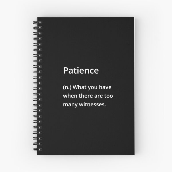 Item preview, Patience Dictionary Definition (White) designed and sold by Pietopia.