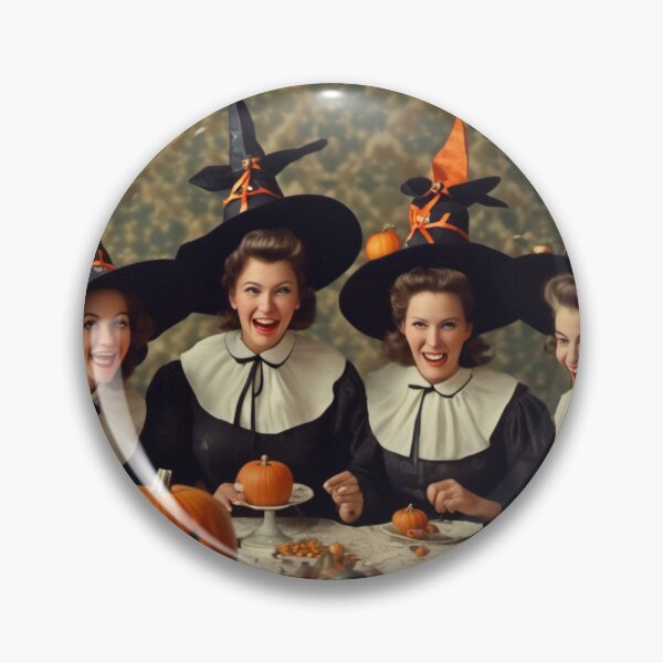 Item preview, Vintage Hallowe’en  Witches party  designed and sold by Veebee7.