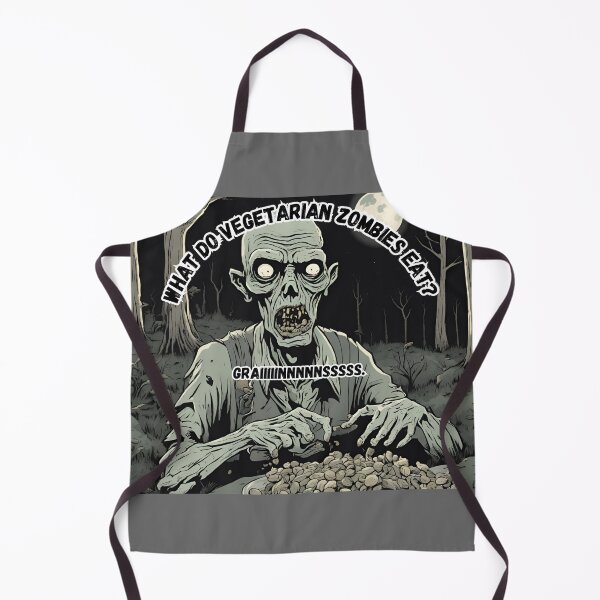 Item preview, What do Vegetarian Zombies Eat? 2 designed and sold by WheelieGdArt.