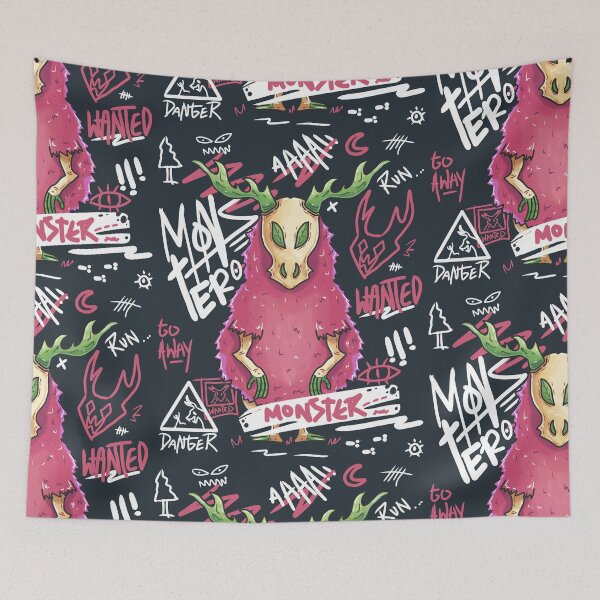 Item preview, Pink Wendigo designed and sold by amanjabal.