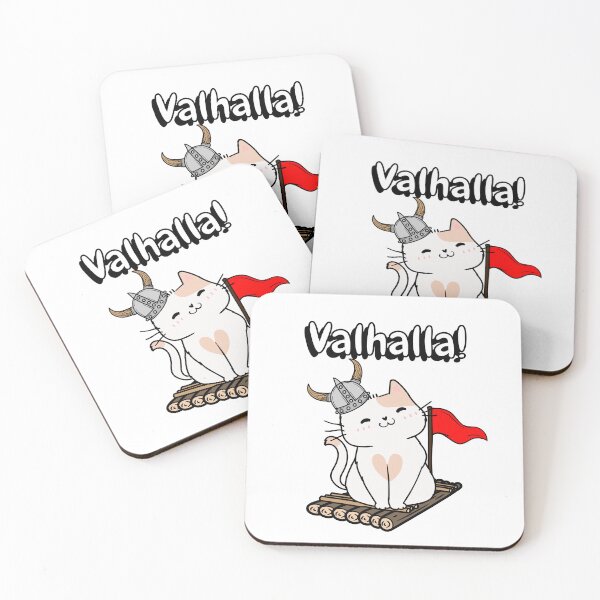 Item preview, Cute white cat is a viking designed and sold by Pet Station.