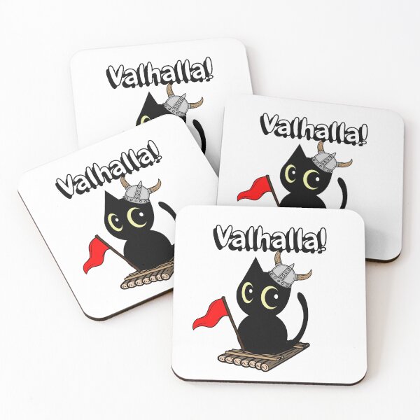 Item preview, Cute black cat is a viking designed and sold by Pet Station.