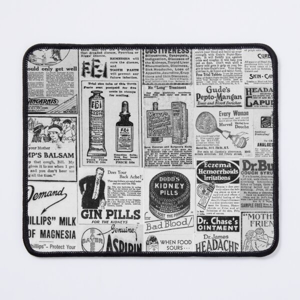Item preview, Vintage and Antique Newspaper Drug Ads collage 1910s-1930s designed and sold by shnanogans.