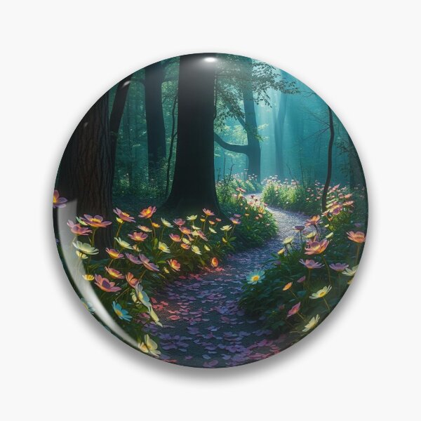 Artikelvorschau, Waldweg entworfen und verkauft von Poetic Patterns Studio.