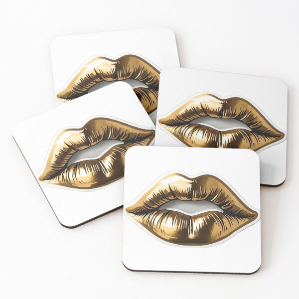 Item preview, Gold Lips designed and sold by Lisamariesumner.