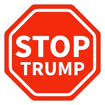 Artwork thumbnail, Stop Trump by Rachel the Artist 