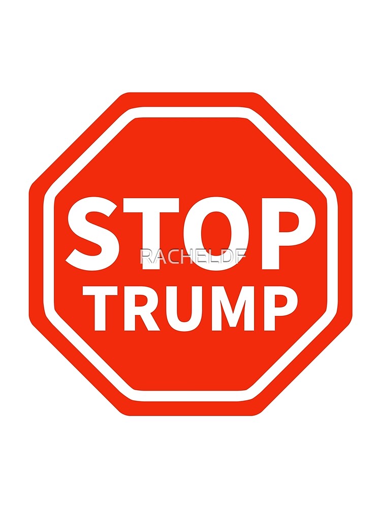 Thumbnail 3 of 3, Scarf, Stop Trump designed and sold by RACHELDF.