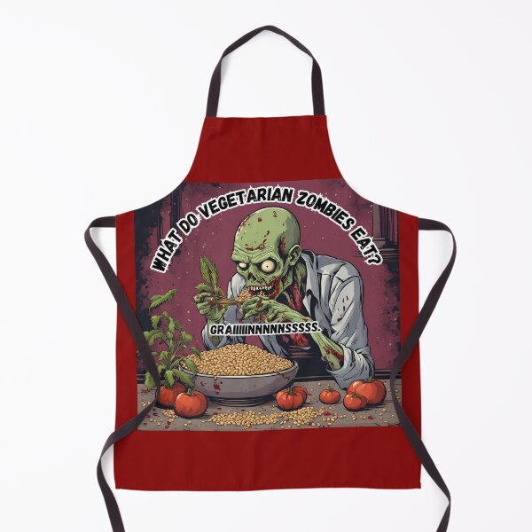 Item preview, What do Vegetarian Zombies Eat? 3 designed and sold by WheelieGdArt.