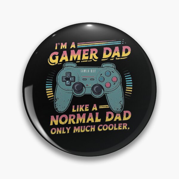 Item preview, Cool Gamer Dad - Retro Style Game Controller Design designed and sold by love3617.