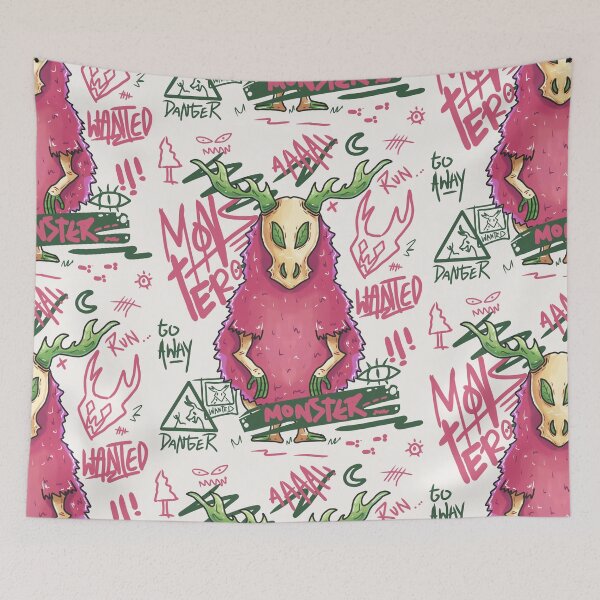 Item preview, Pink Wendigo designed and sold by amanjabal.