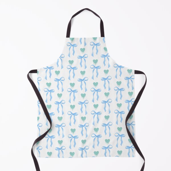 Item preview, Blue ribbon with melted heart pattern designed and sold by shazdesign24.