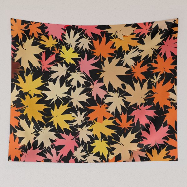 Item preview, Abstract Paper Cutout Fall Leaves designed and sold by BeJolley.