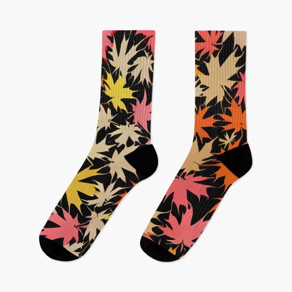 Item preview, Abstract Paper Cutout Fall Leaves designed and sold by BeJolley.