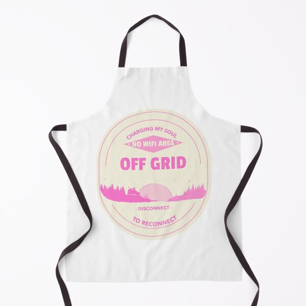 Item preview, Off Grid - Disconnect to Reconnect - Pink designed and sold by OsmiumGalaxy.