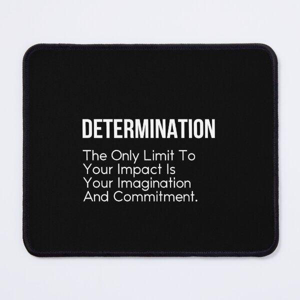 Item preview, Determination metal print motivational designed and sold by minimalizy.