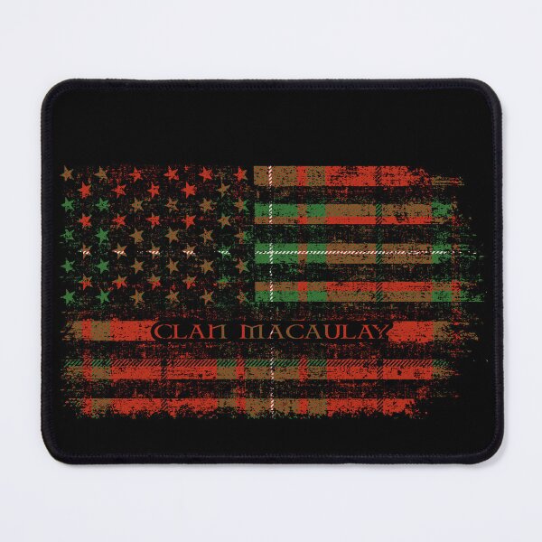 Item preview, Clan MacAulay Scottish tartan US flag kilt Scotland designed and sold by Clan1093.