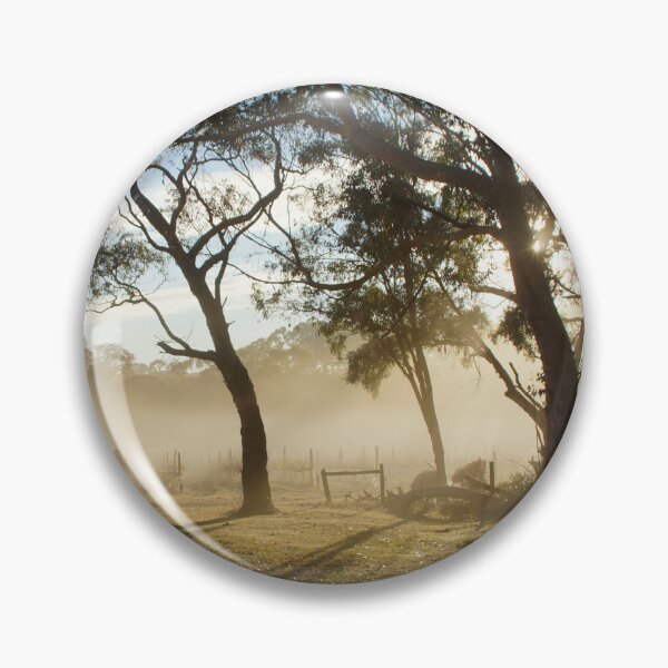Item preview, Morning light with Mist at Magpie Springs Adelaide Artist Avril Thomas designed and sold by AvrilThomasart.